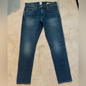 AS NEW Hiroshi Kato Pen Slim Stretch Selvedge 10.5oz Rain Wash Denim Jeans sz 31